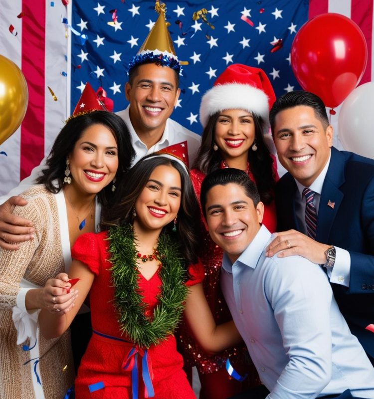 foto ciudadania usa familia latina